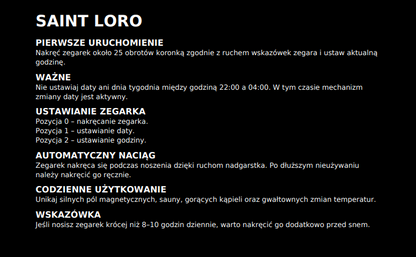 Saint Loro™ - Lucento Automatic